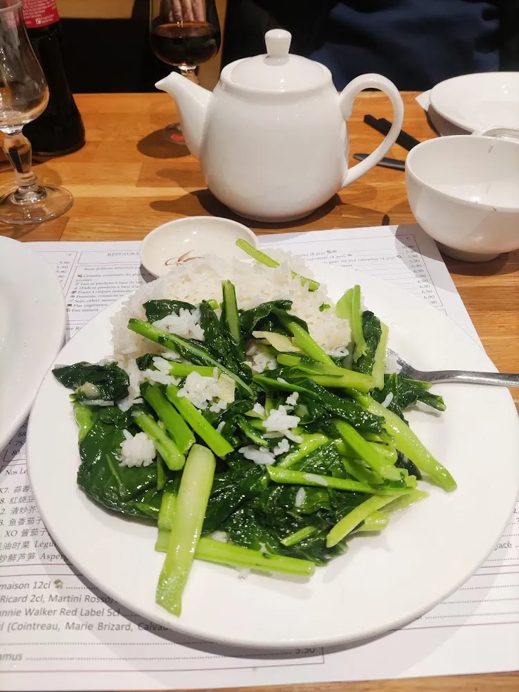 Brocolis Sauté Et Riz Nature