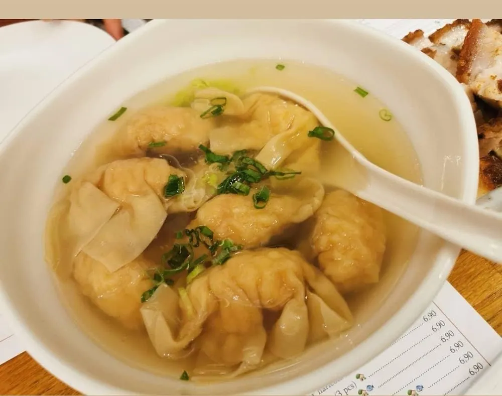 Soupe Raviolis Aux Crevettes